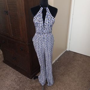 DVF silk jumpsuit